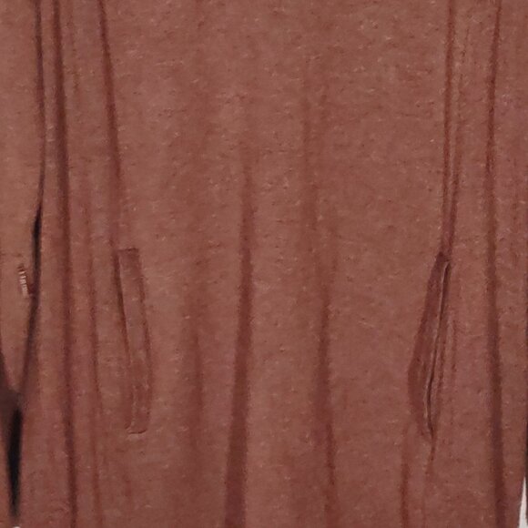 ATHLETA Balance Dress Heathered Mahogany Medium - Picture 4 of 7
